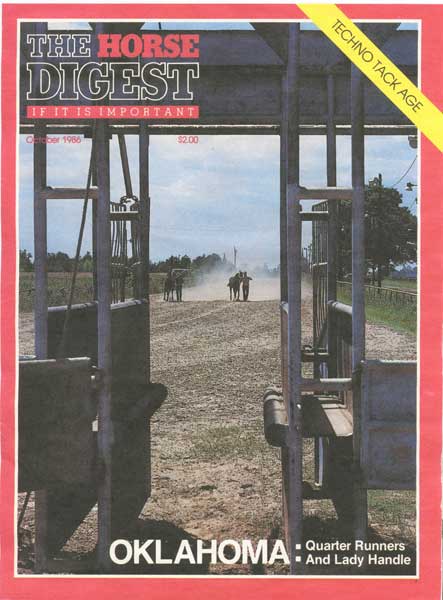 86 Olympic Festival Horse Digest